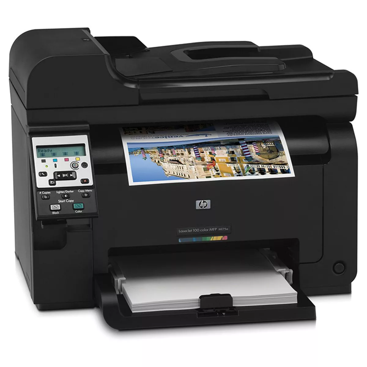 پرینتر استوک چندکاره لیزری رنگی اچ پی مدل HP LaserJet Pro 100 color MFP M175a