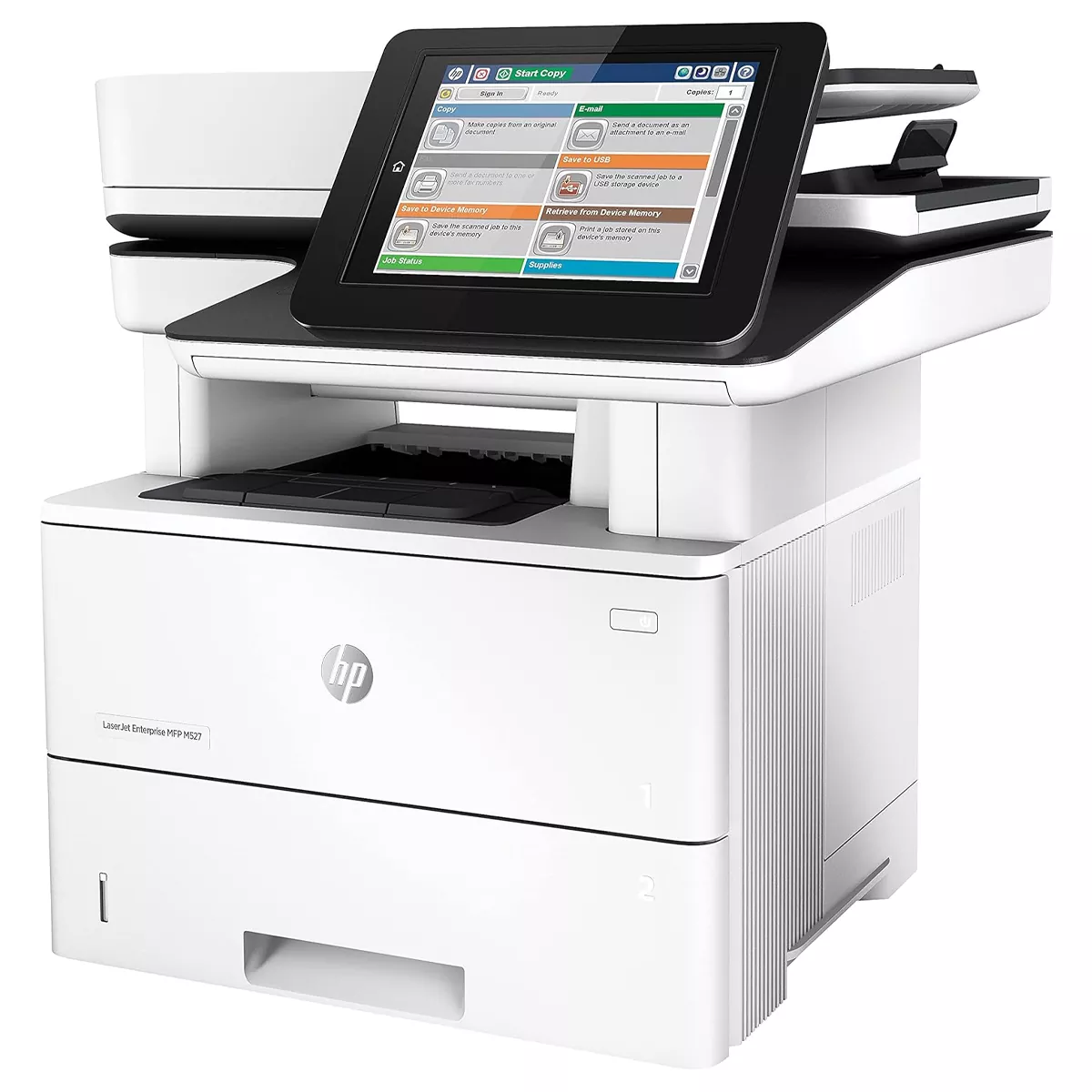 پرینتر چندکاره لیزری استوک اچ پی مدل HP LaserJet Enterprise MFP M527dn