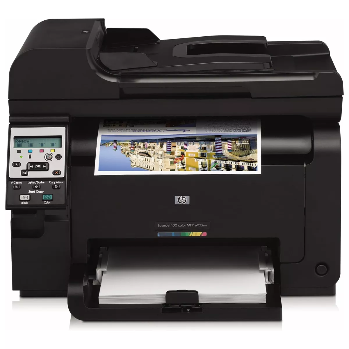 پرینتر چندکاره لیزری رنگی استوک اچ پی مدل HP LaserJet Pro 100 color MFP M175nw