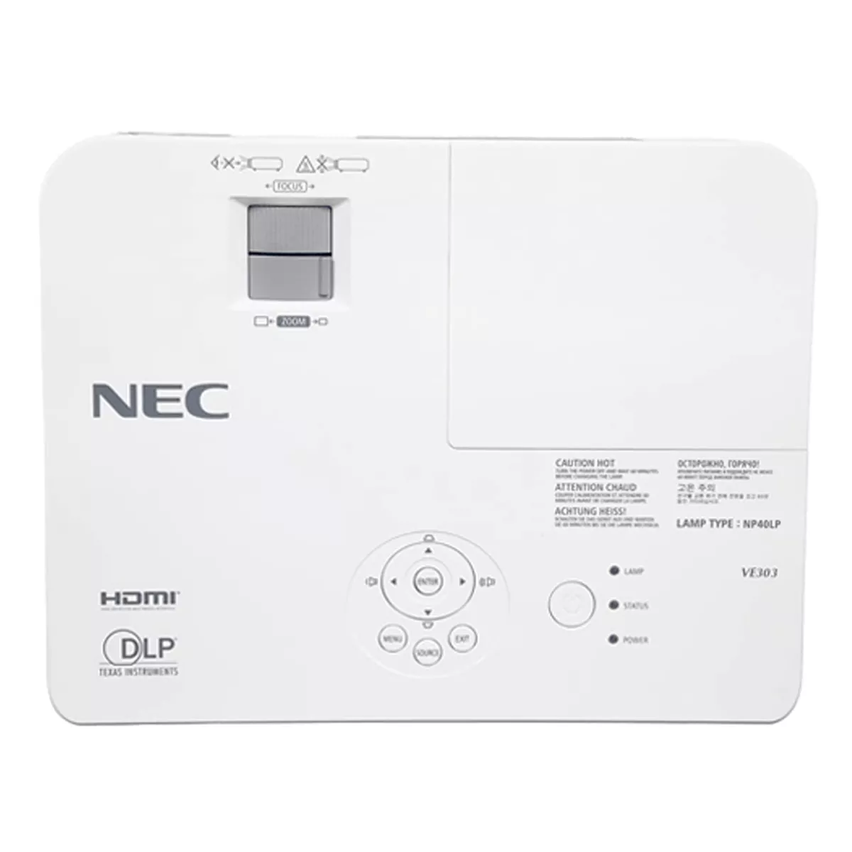 ویدئو پروژکتور استوک ان ای سی مدل NEC NP-VE303