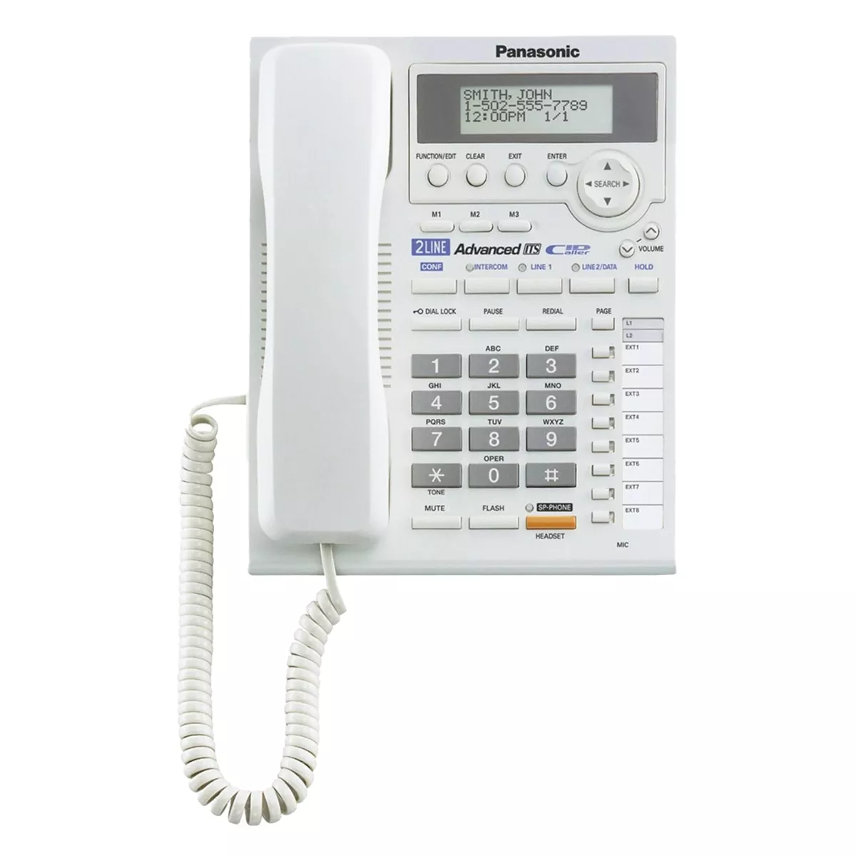 تلفن رومیزی استوک پاناسونیک مدل Panasonic KX-TS3282