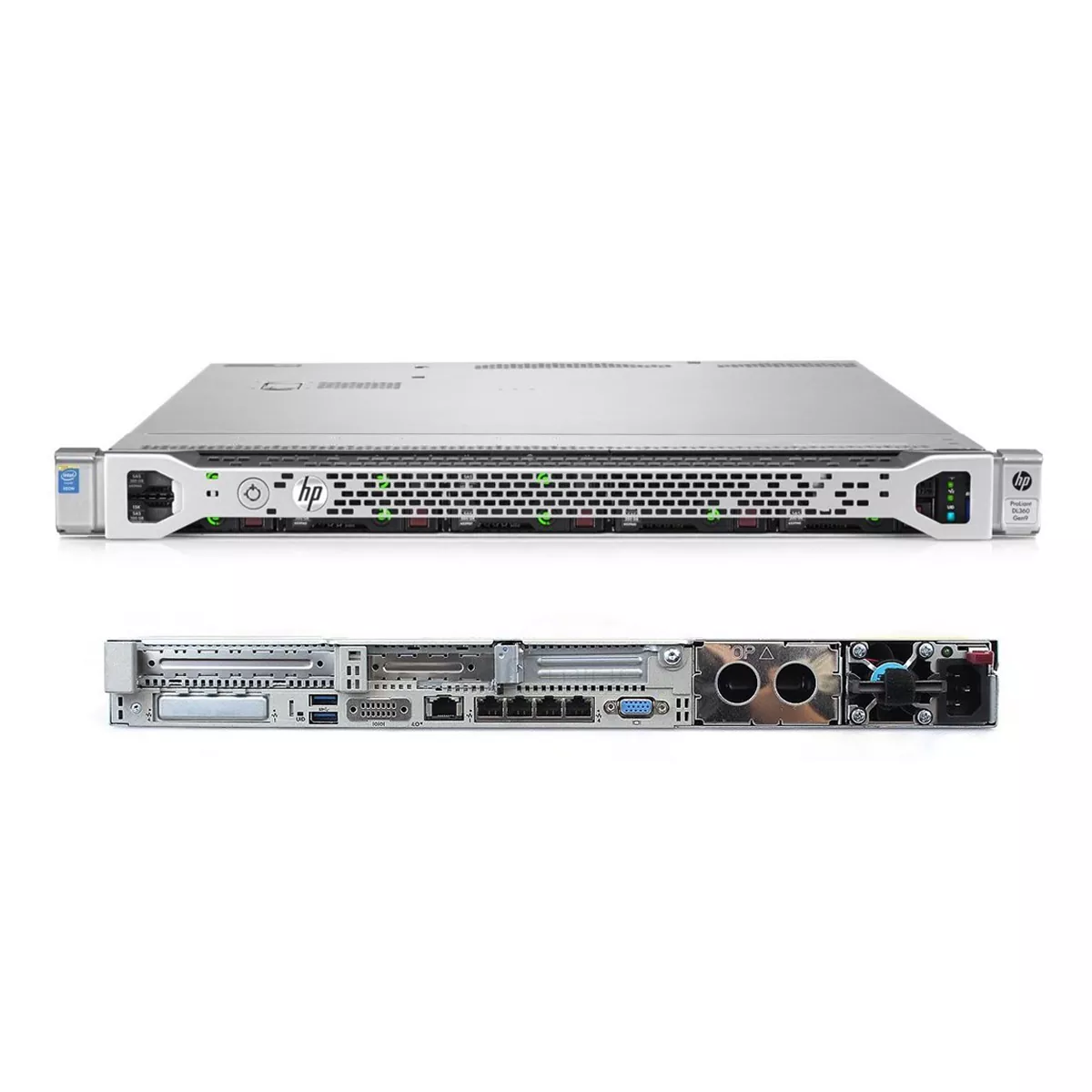 سرور استوک اچ پی مدل HP ProLiant DL360 Gen9 4LFF 2xXeon E5-2620 v3 32GB