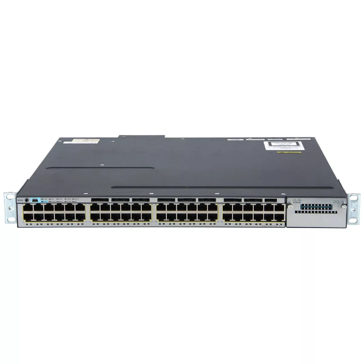سوئیچ استوک 48 پورت سیسکو مدل Cisco Catalyst WS-C3750X-48P-S