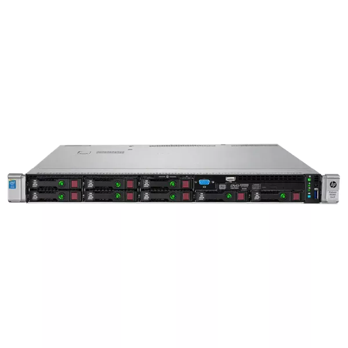 سرور استوک اچ پی مدل HP ProLiant DL360 Gen9 8SFF 2xXeon E5-2620 v3 32GB