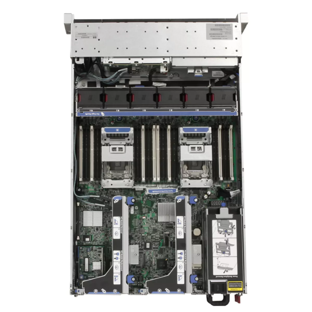 سرور استوک اچ پی مدل HP ProLiant DL380p Gen8 8LFF 2xXeon E5-2650 v2 128GB