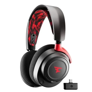 هدست استوک بی سیم گیمینگ استیل سریز مدل SteelSeries Arctis Nova 7 FaZe Clan 