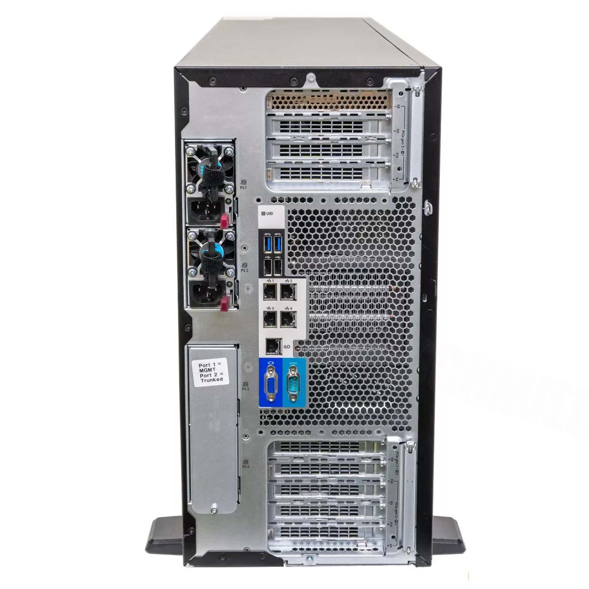سرور استوک اچ پی مدل HP ProLiant ML350 Gen9 4LFF 2xXeon E5-2650 v3 32GB 