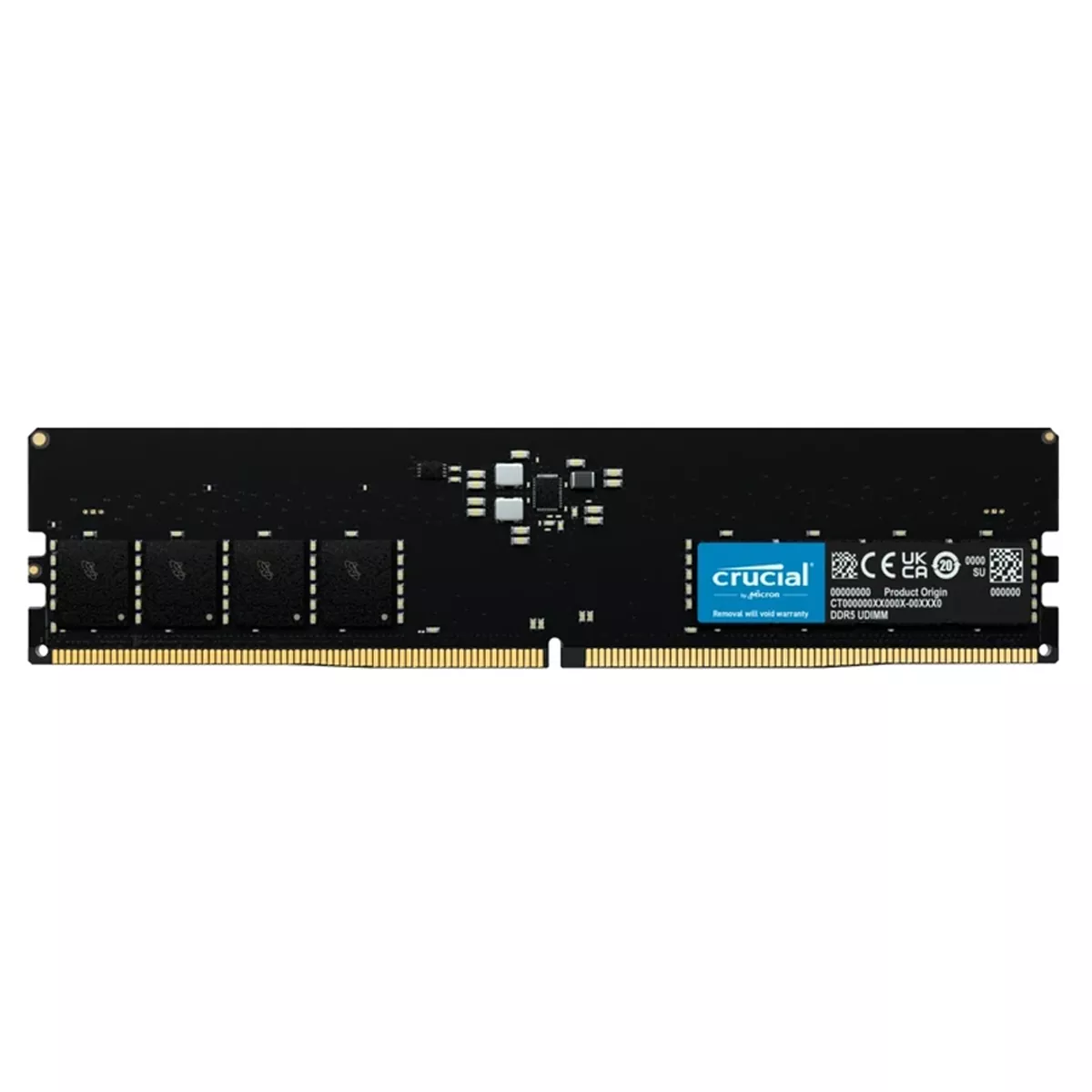رم دسکتاپ استوک DDR4 تک کاناله 5600 مگاهرتز CL46 کروشیال مدل Crucial CT16G56C46U5 ظرفیت 16 گیگابایت