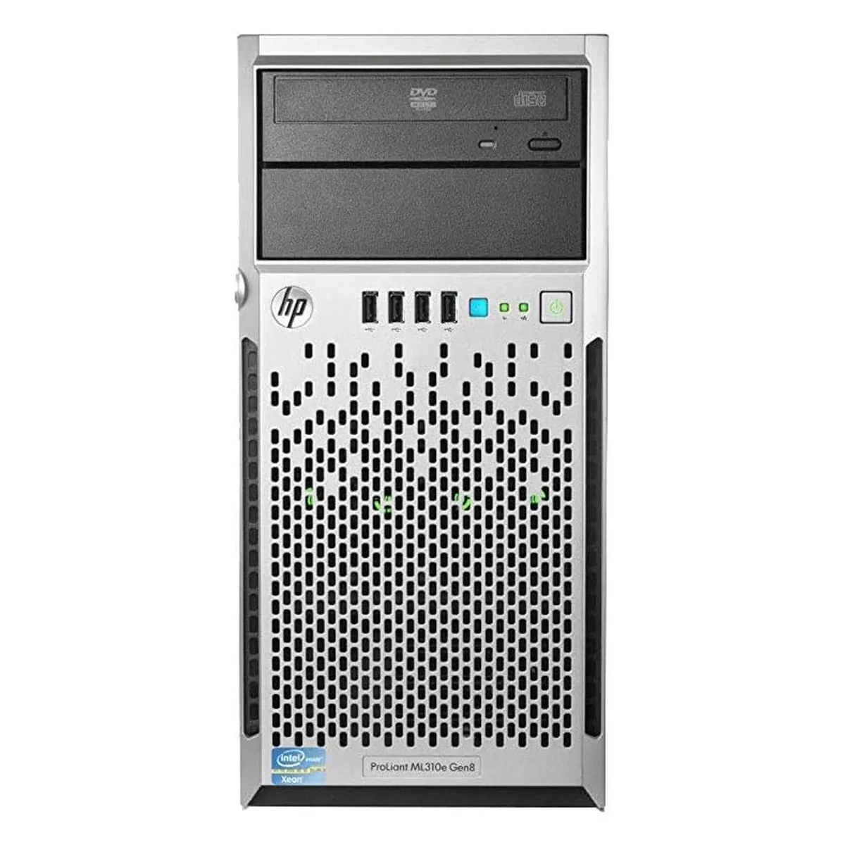 سرور استوک اچ پی مدل HP ProLiant ML310e Gen8 4LFF Xeon E5-2660 v2 128GB