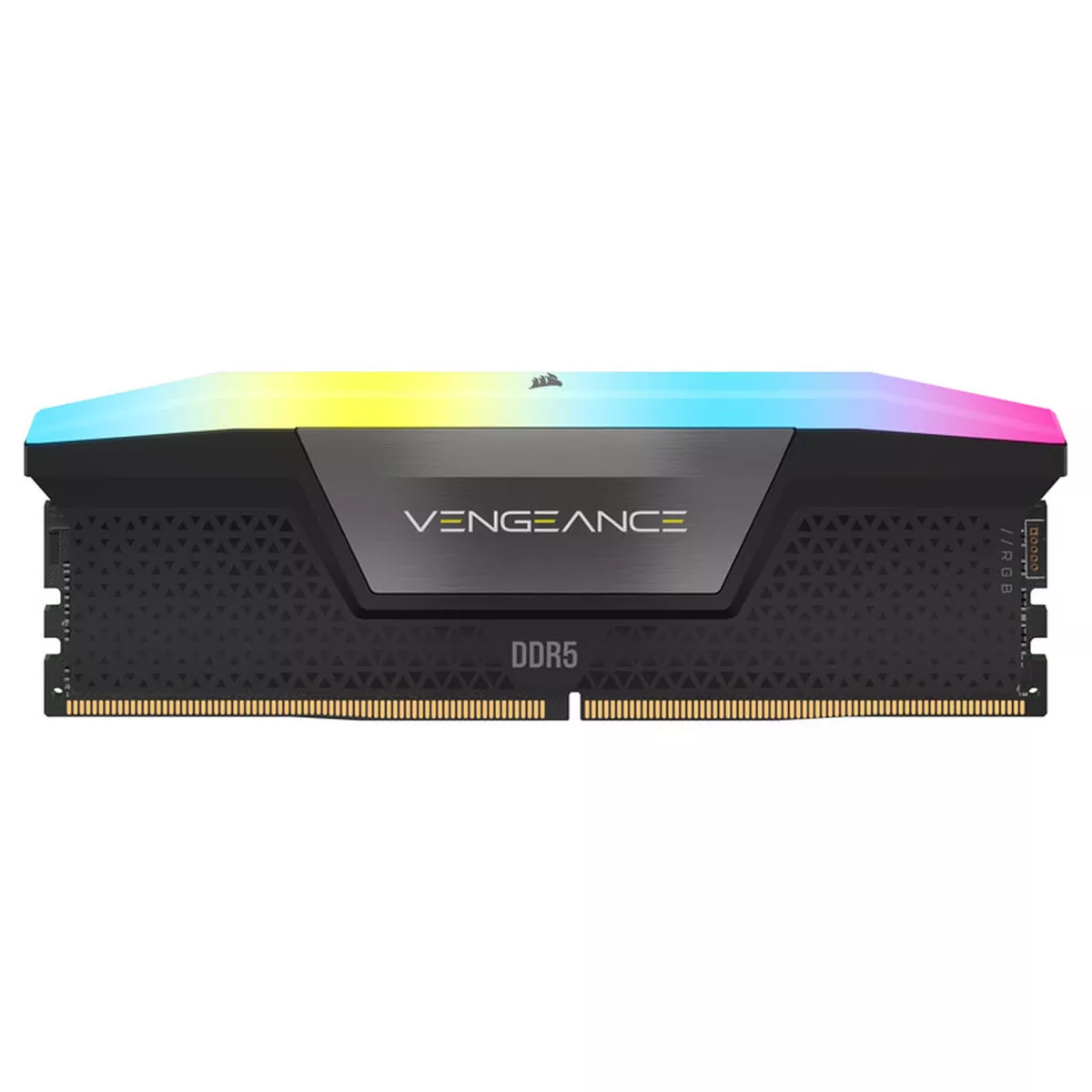 رم دسکتاپ استوک DDR5 تک کاناله 5200 مگاهرتز CL38 کورسیر مدل Corsair VENGEANCE RGB ظرفیت 32 گیگابایت