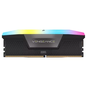رم دسکتاپ استوک DDR5 تک کاناله 5200 مگاهرتز CL38 کورسیر مدل Corsair VENGEANCE RGB ظرفیت 32 گیگابایت