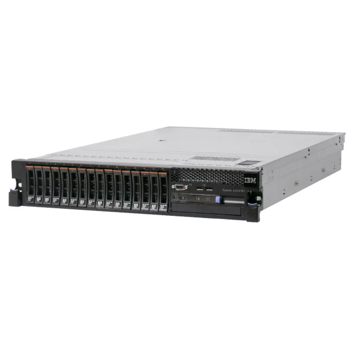 سرور استوک آی بی ام مدل IBM System x3650 M3 16SFF 2xXeon E5540 32GB 