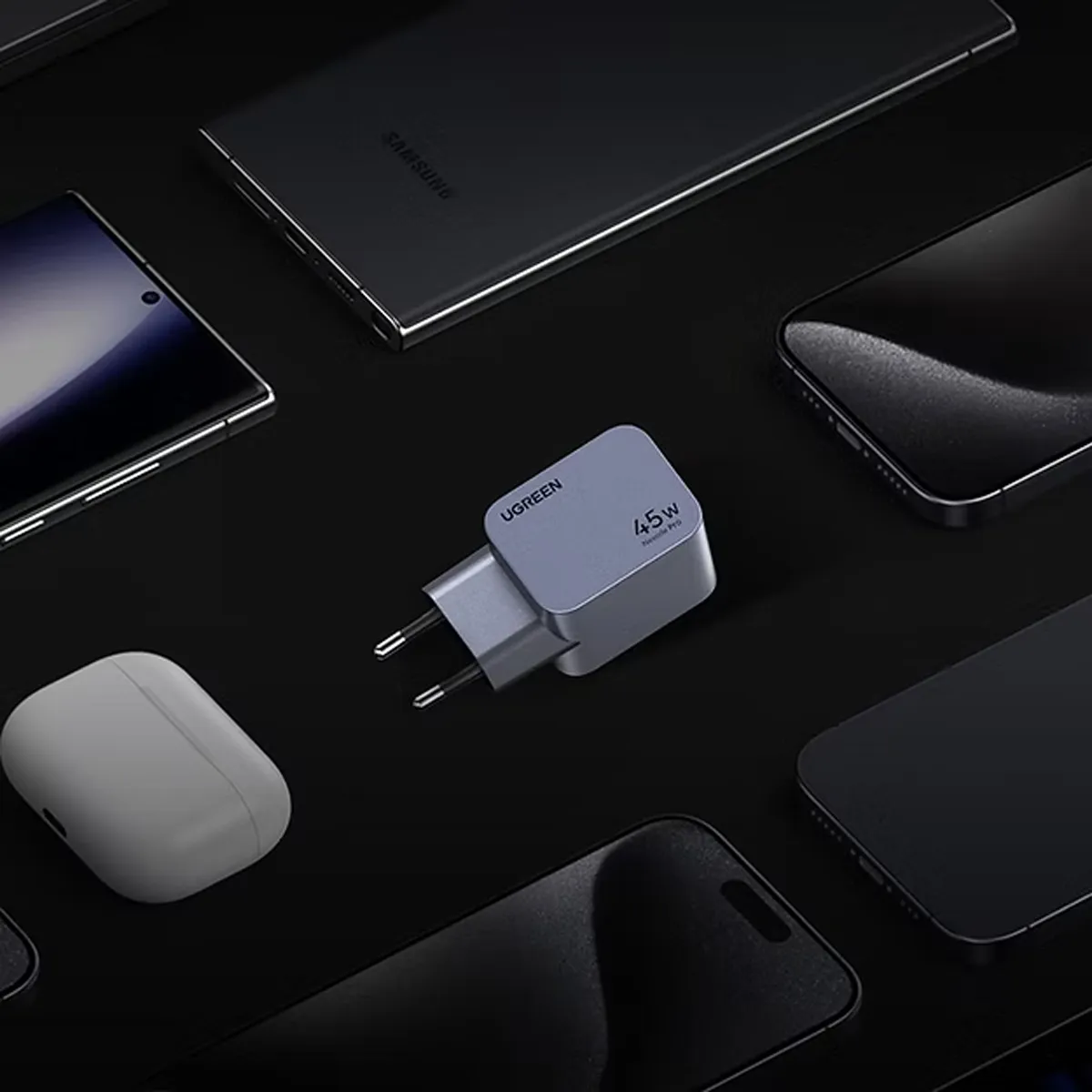 شارژر 45 وات دو پورت USB-C یوگرین مدل Ugreen X707