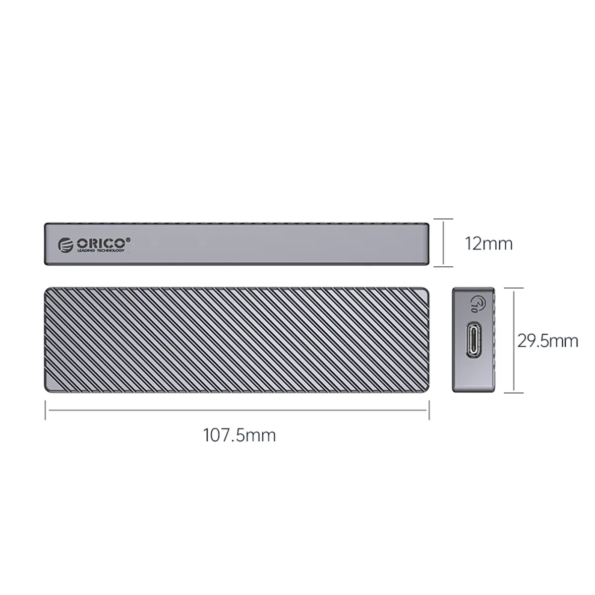 باکس تبدیل هارد M.2 NVMe به Type-C مدل ORICO FV15C3-G2