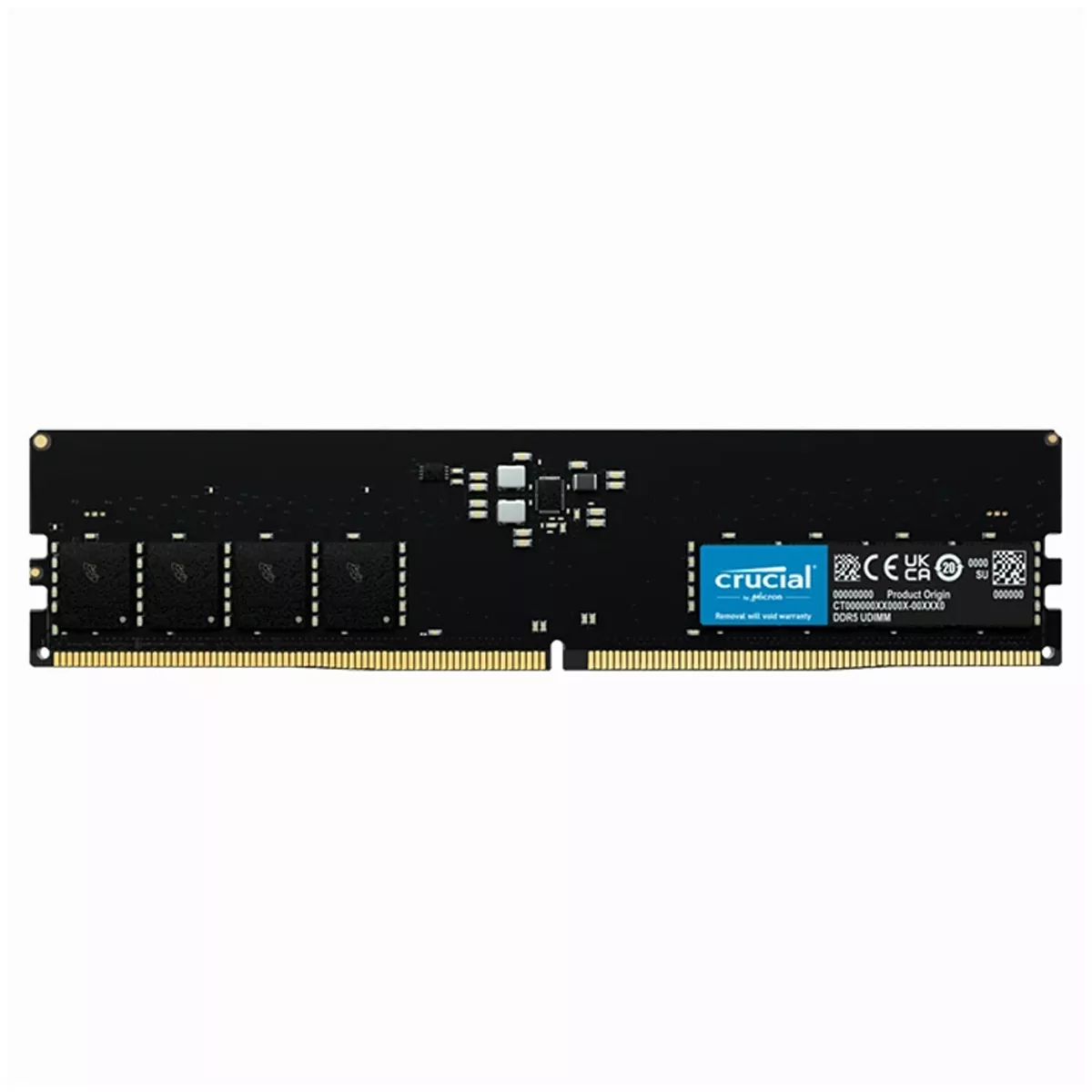 رم دسکتاپ استوک DDR5 تک کاناله 4800 مگاهرتز CL40 کروشیال مدل CT16 ظرفیت 16 گیگابایت