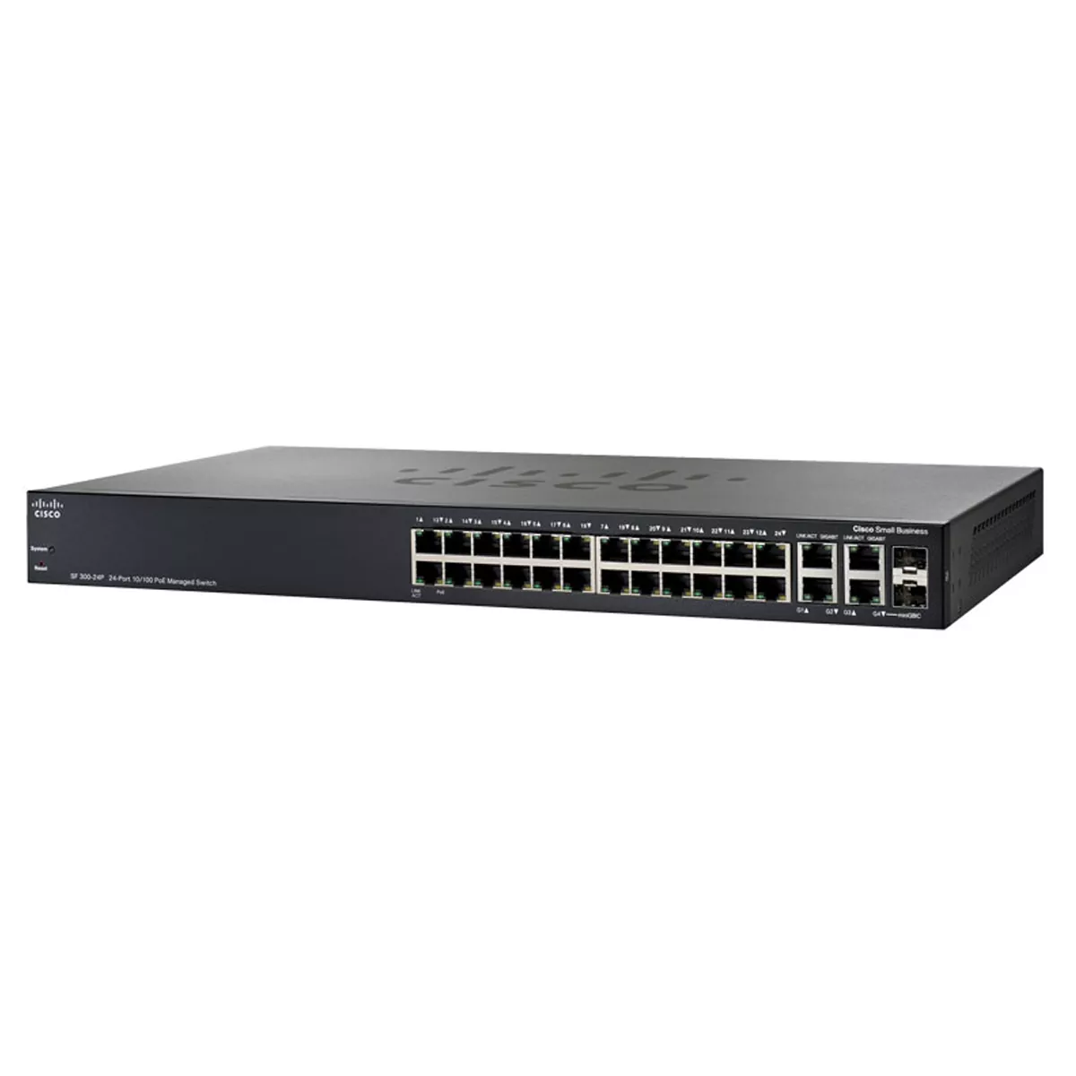 سوئیچ استوک 24 پورت سیسکو مدل Cisco SF300-24P
