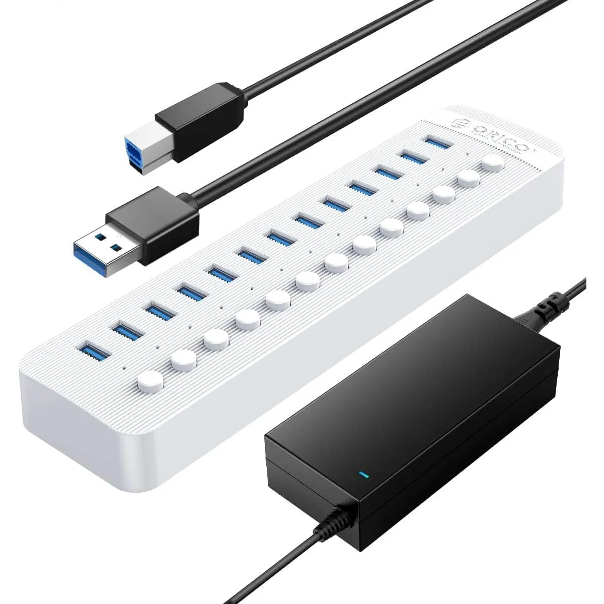 هاب ۱۳ پورت اکسترنال کلیددار USB3.0 مدل ORICO CT2U3-13AB