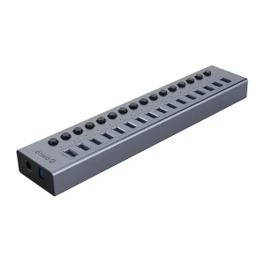 هاب  استوک ۱۶ پورت اکسترنال کلیددار USB3.0 فلزی ORICO BT2U3-16AB