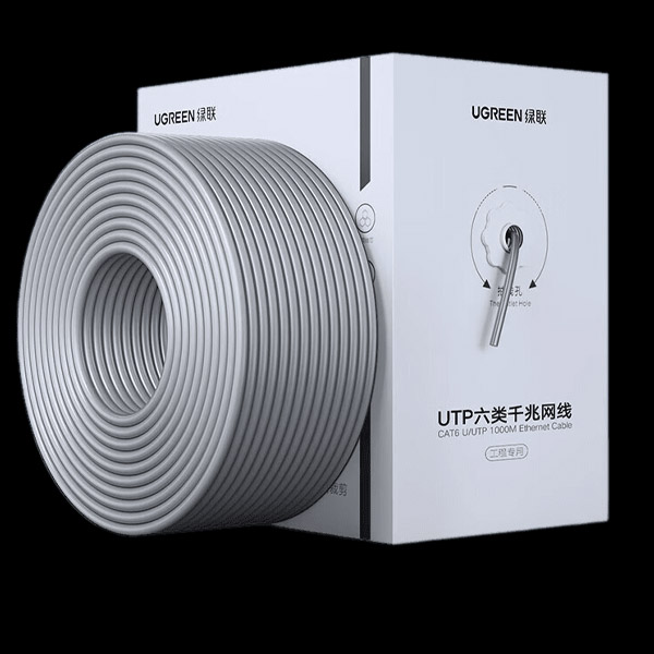 کابل 305 متر شبکه Cat6 UTP یوگرین مدل Ugreen NW199