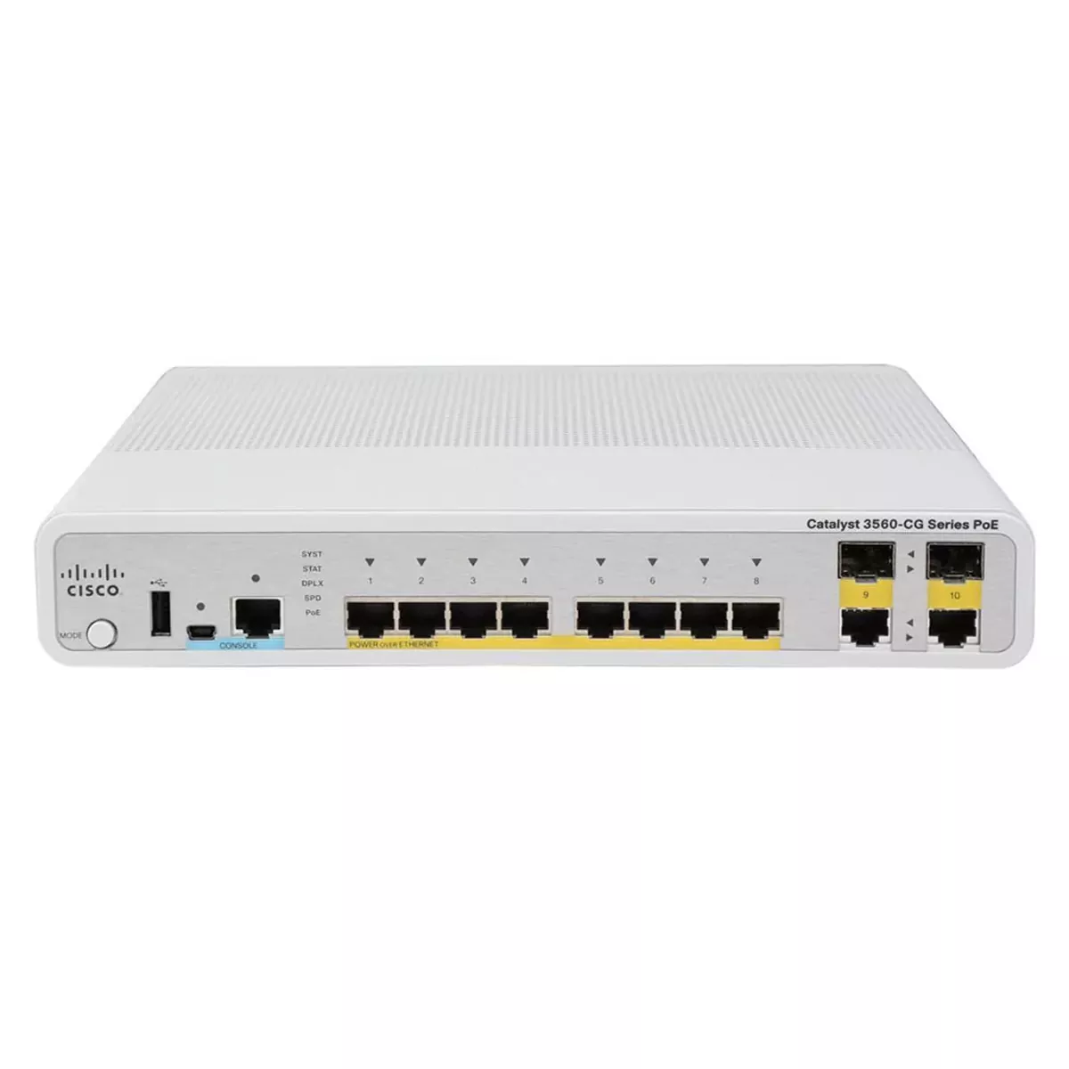 سوئیچ استوک 8 پورت سیسکو مدل Cisco Catalyst WS-C3560CG-8PC-S