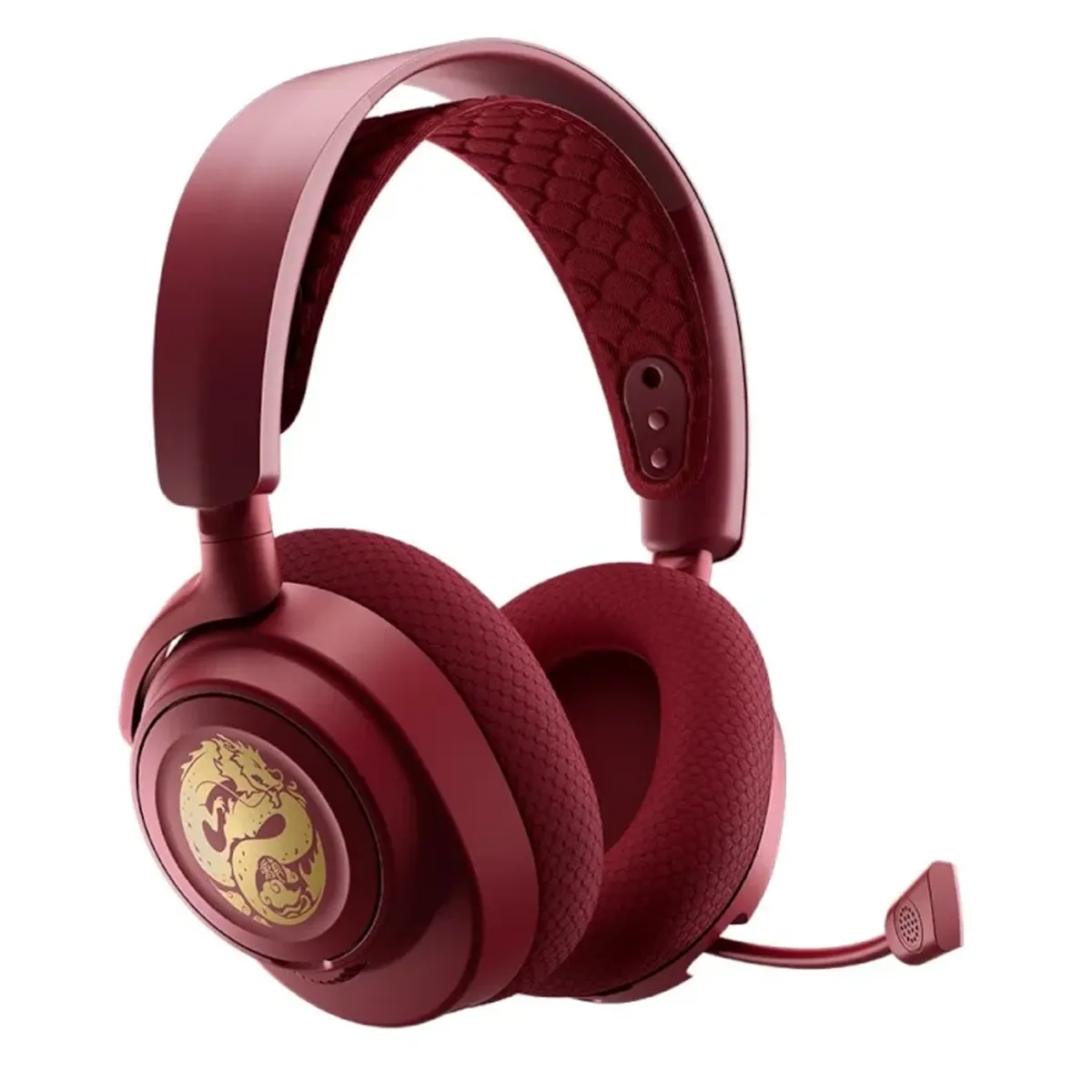 هدست بی سیم گیمینگ استیل سریز مدل SteelSeries Arctis Nova 7 Dragon 
