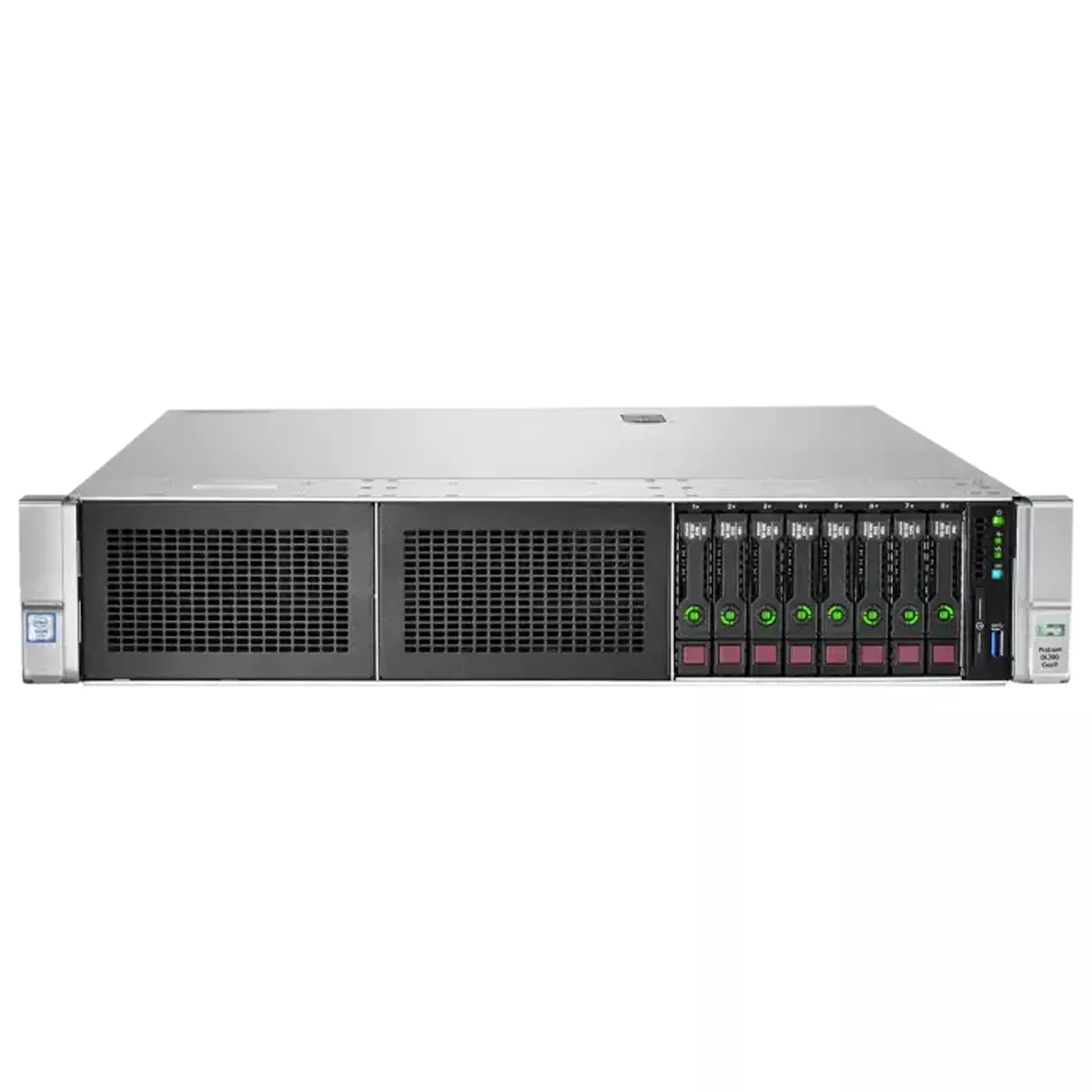 سرور استوک اچ پی مدل HP ProLiant DL380 Gen9 8SFF 2xXeon E5-2650 v2 32GB 
