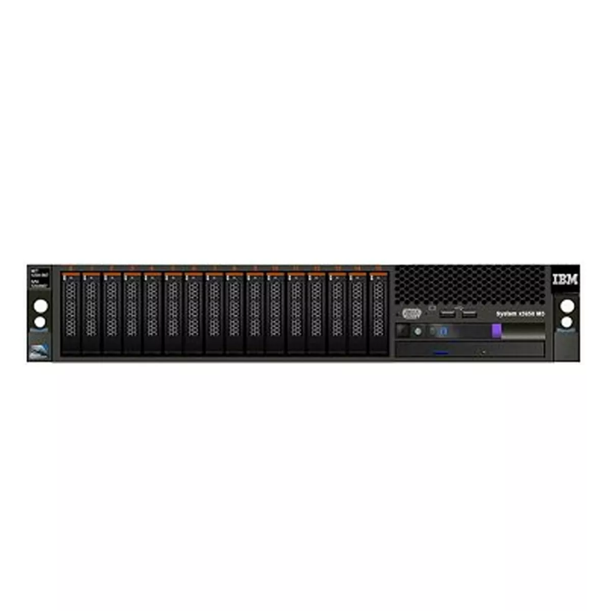 سرور استوک آی بی ام مدل IBM System x3650 M3 16SFF 2xXeon E5540 32GB 