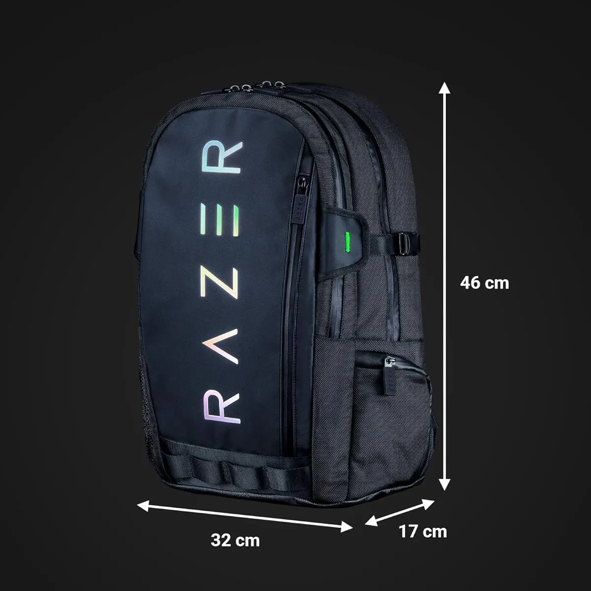 کوله پشتی سایز 16 اینچ ریزر مدل Razer Rogue V3 Chromatic Edition 