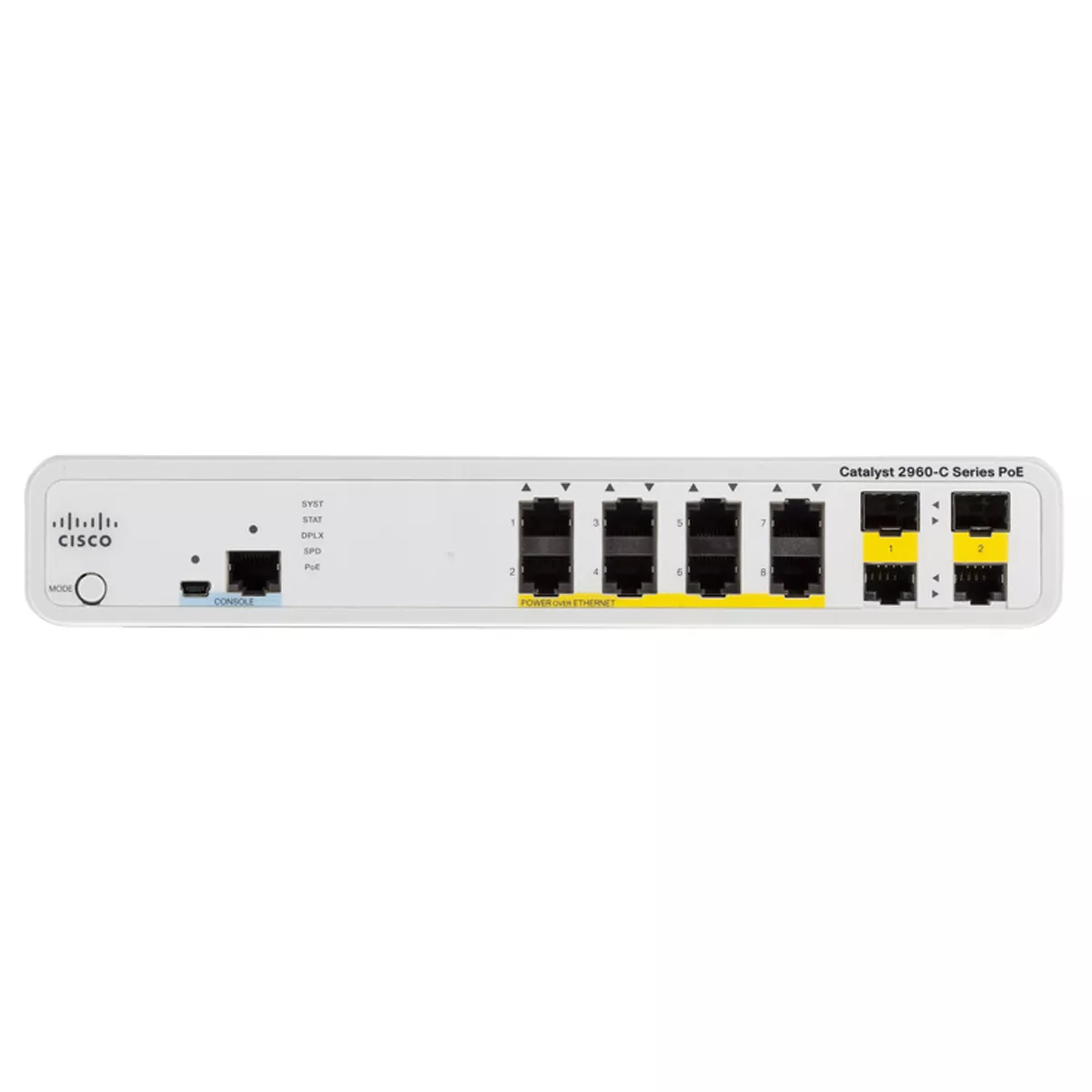 سوئیچ استوک 8 پورت سیسکو مدل Cisco Catalyst WS-C2960C-8PC-L