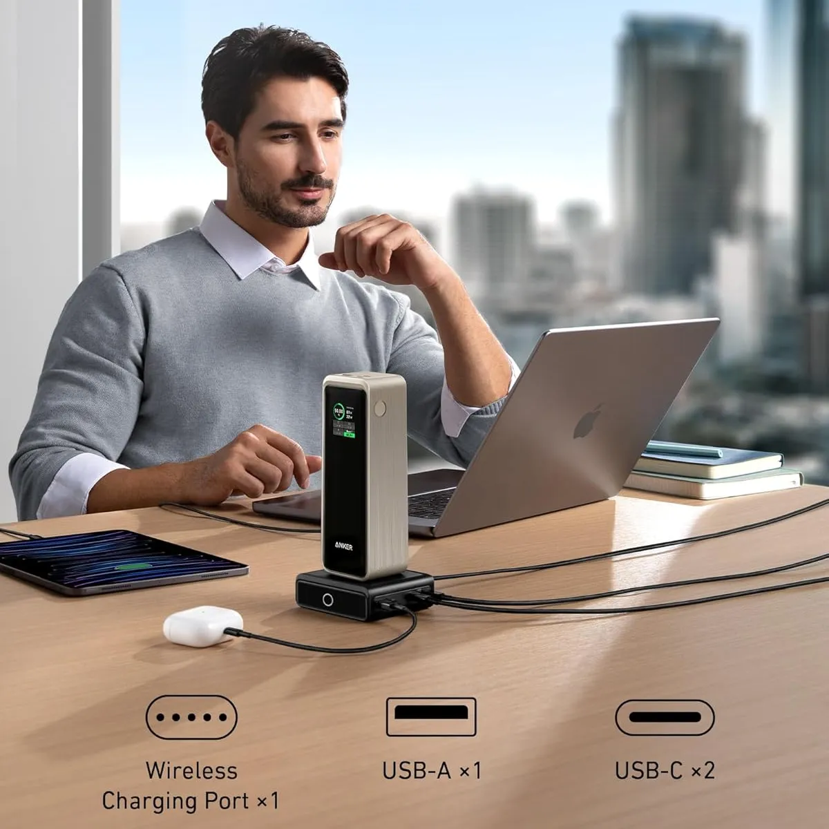 پاور بانک 27650 میلی امپر 250 وات انکر مدل Anker A1340