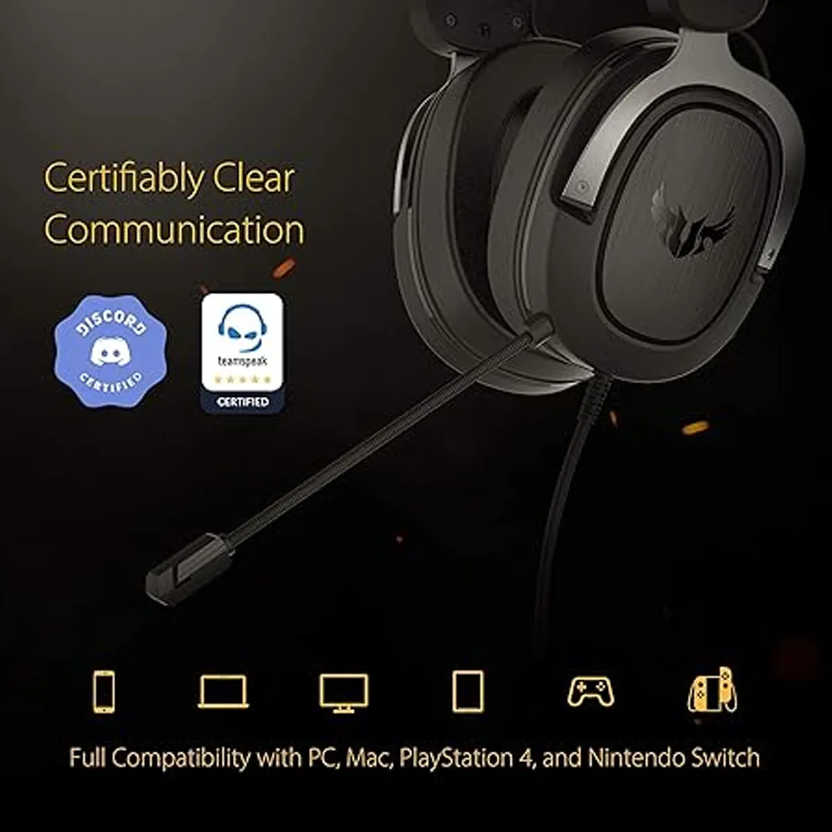هدست گیمینگ ایسوس مدل ASUS TUF GAMING H3