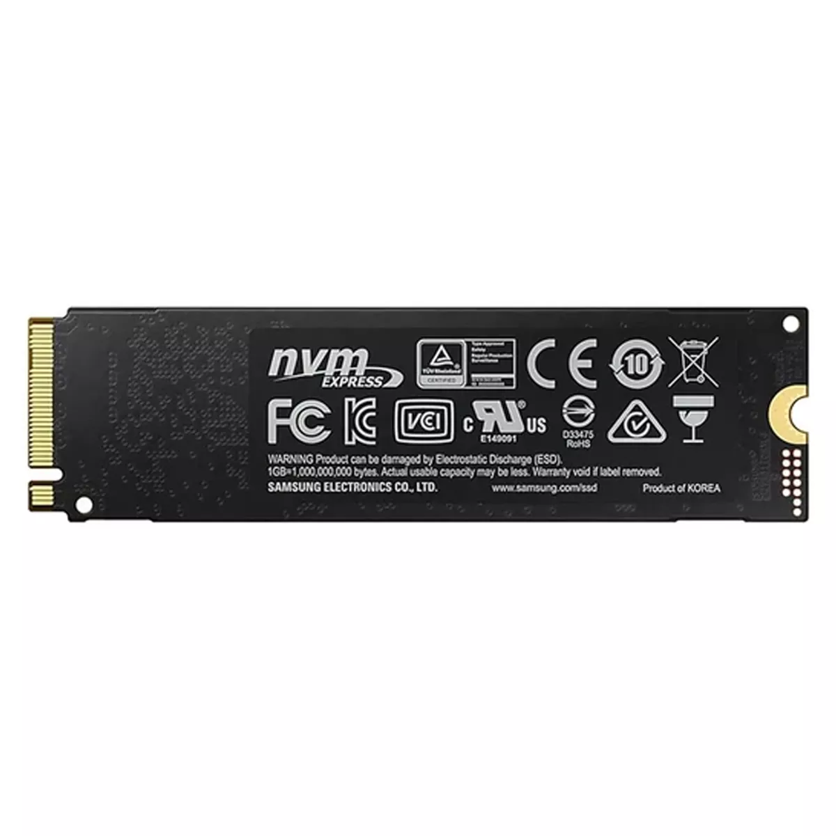 هارد اینترنال استوک اس اس دی سامسونگ مدل Samsung 970 EVO PLUS ظرفیت 500 گیگابایت