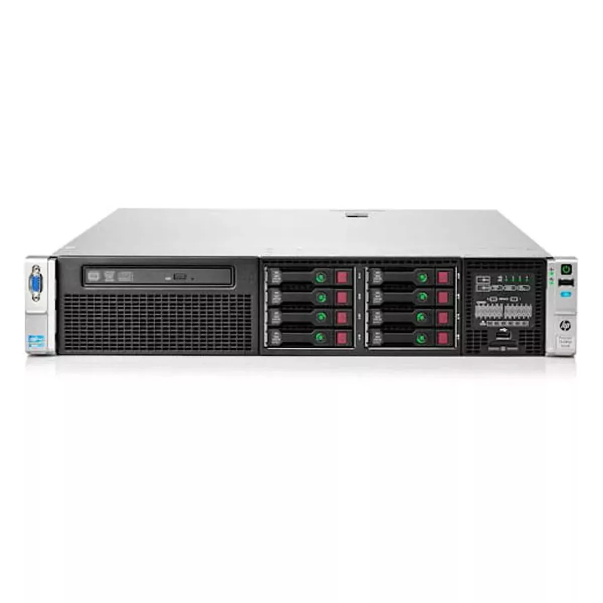 سرور استوک اچ پی مدل HP ProLiant DL380p Gen8 8SFF 2xXeon E5-2620 v2 32GB