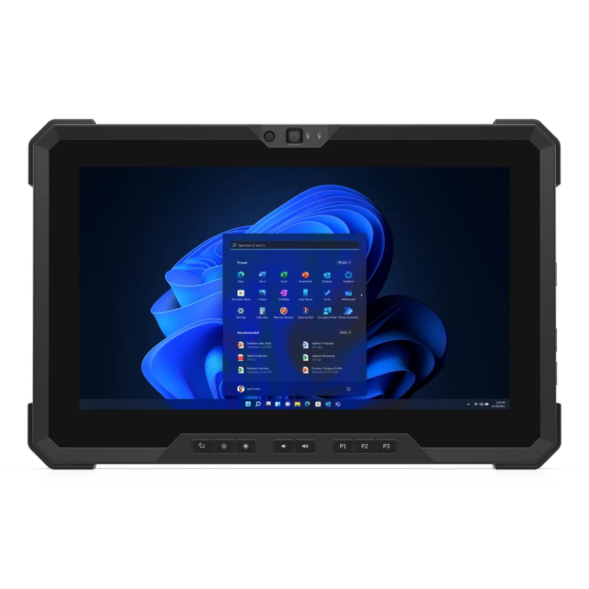 لپ تاپ استوک تبلت شو 11.6 اینچی دل مدل Dell Latitude 7220 Rugged Core i5 8365U 16GB 256SSD