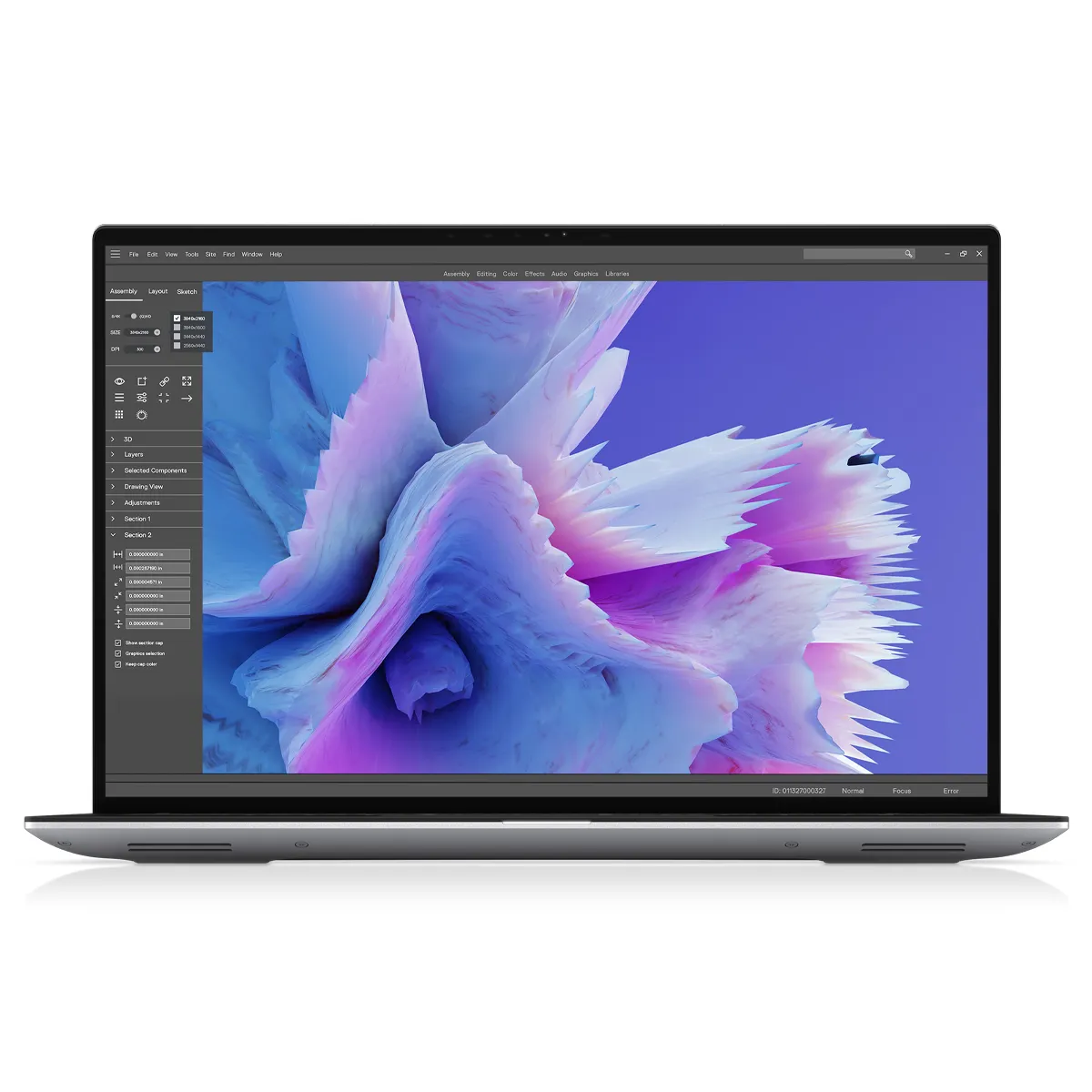 لپ تاپ استوک گرافیک دار 14 اینچی دل مدل Dell Precision 5480 Core i7 13800H 32GB 1TB SSD 8GB