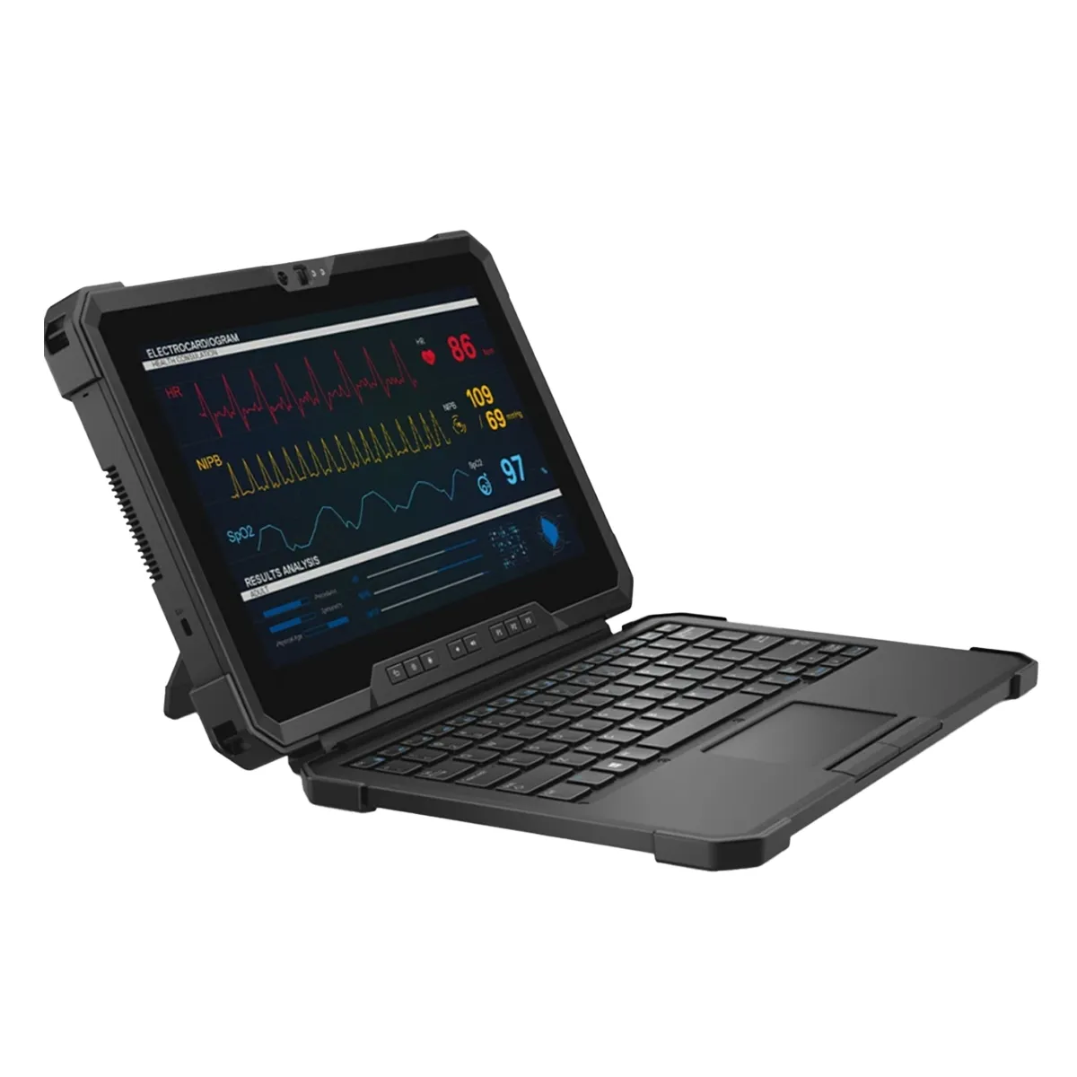 لپ تاپ استوک تبلت شو 11.6 اینچی دل مدل Dell Latitude 7220 Rugged Core i5 8365U 16GB 256SSD