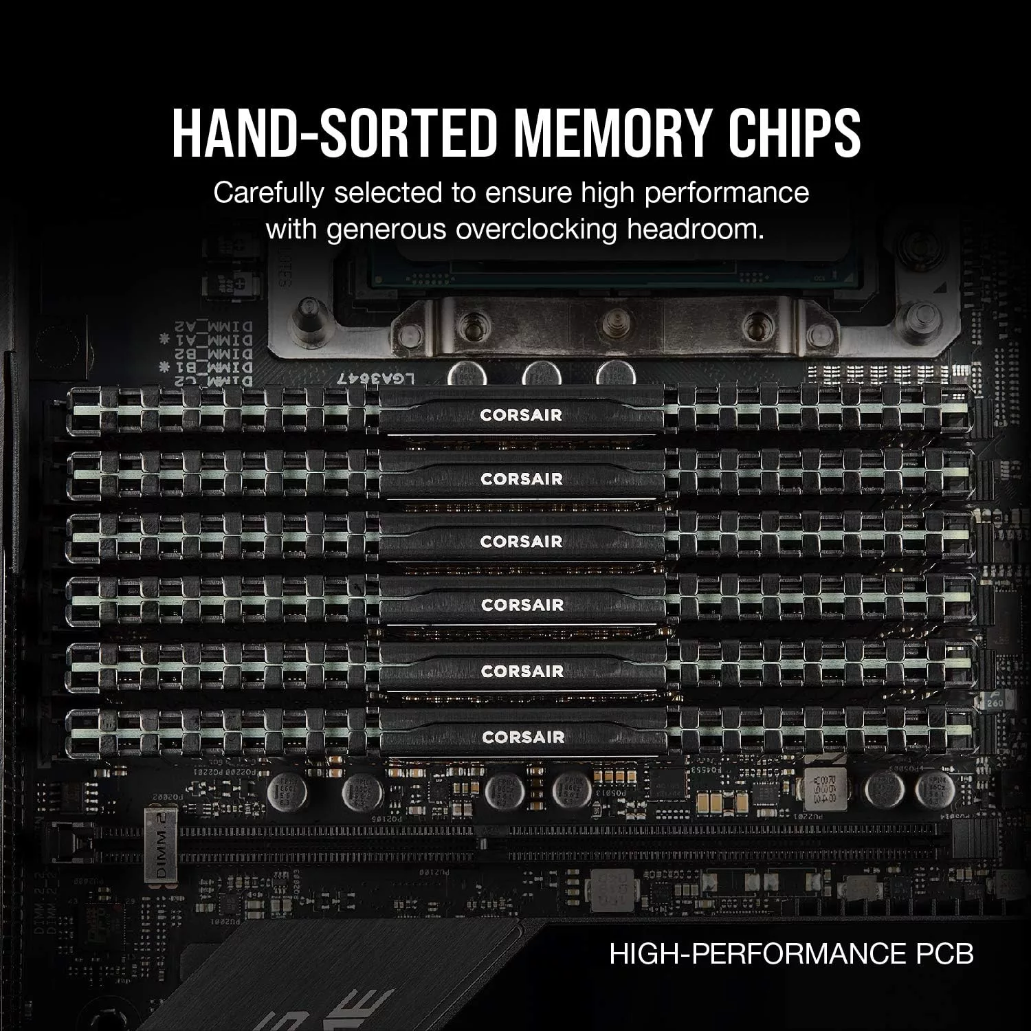 رم دسکتاپ استوک DDR4 دو کاناله 3200 مگاهرتز CL16 کورسیر مدل Corsair VENGEANCE LPX ظرفیت 32 گیگابایت