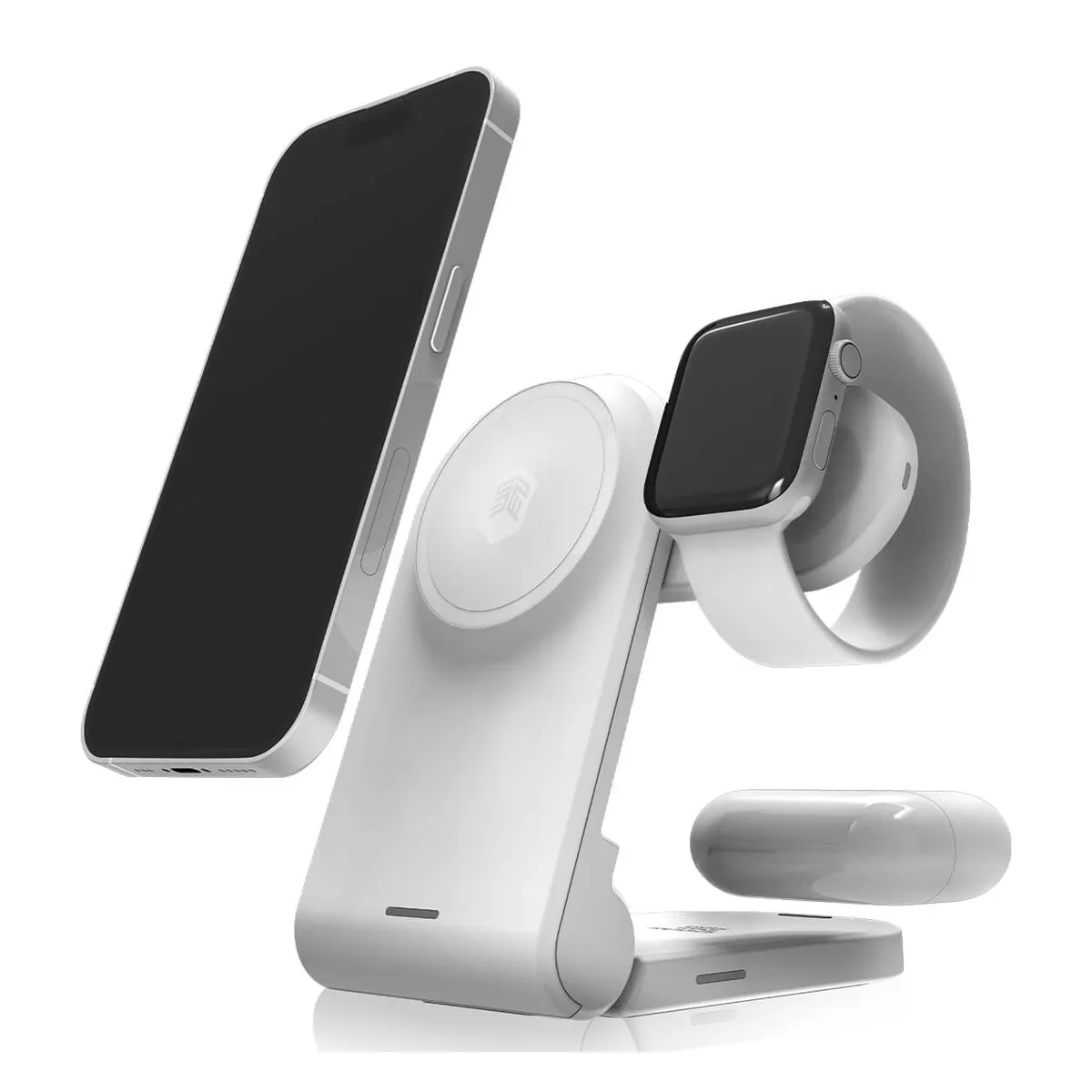 شارژر وایرلس سه کاره مگ سیف اس تی ام مدل STM chargetree mag