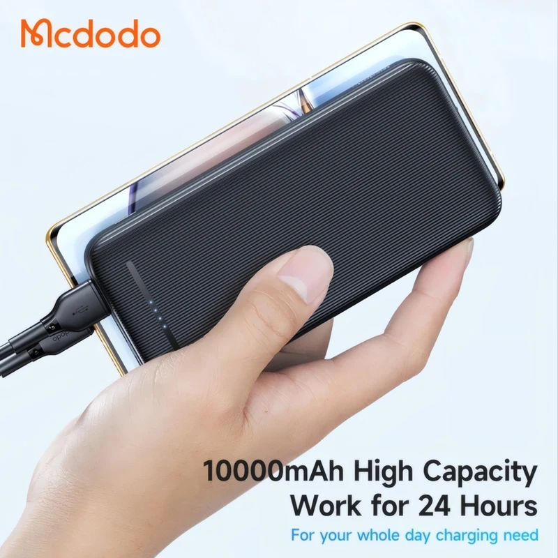 پاور بانک 10000 میلی آمپرساعت مک دودو مدل Mcdodo MC-463 LED Version