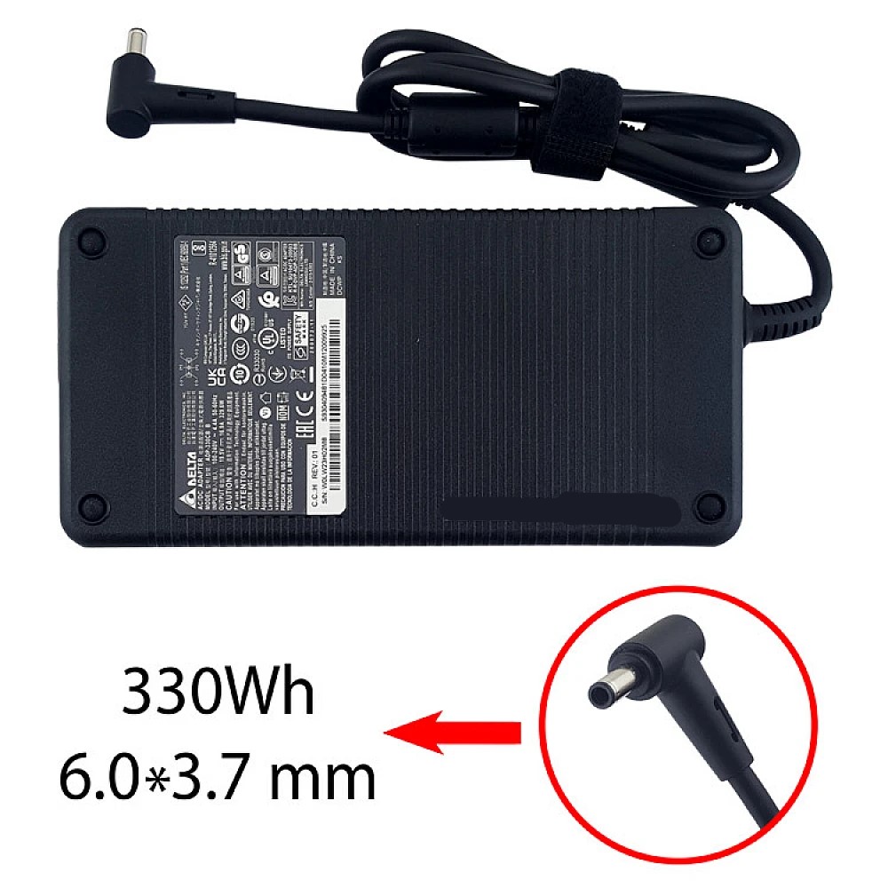 آداپتور لپ تاپ ایسوس مدل Asus 19.5V 16.9A با سر سوزنی بزرگ