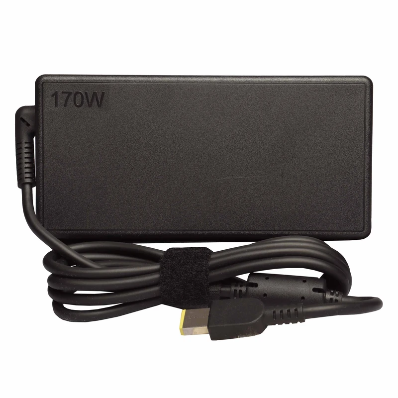 شارژر لپ تاپ لنوو 20 ولت 8.5 آمپر با سر مستطیلی