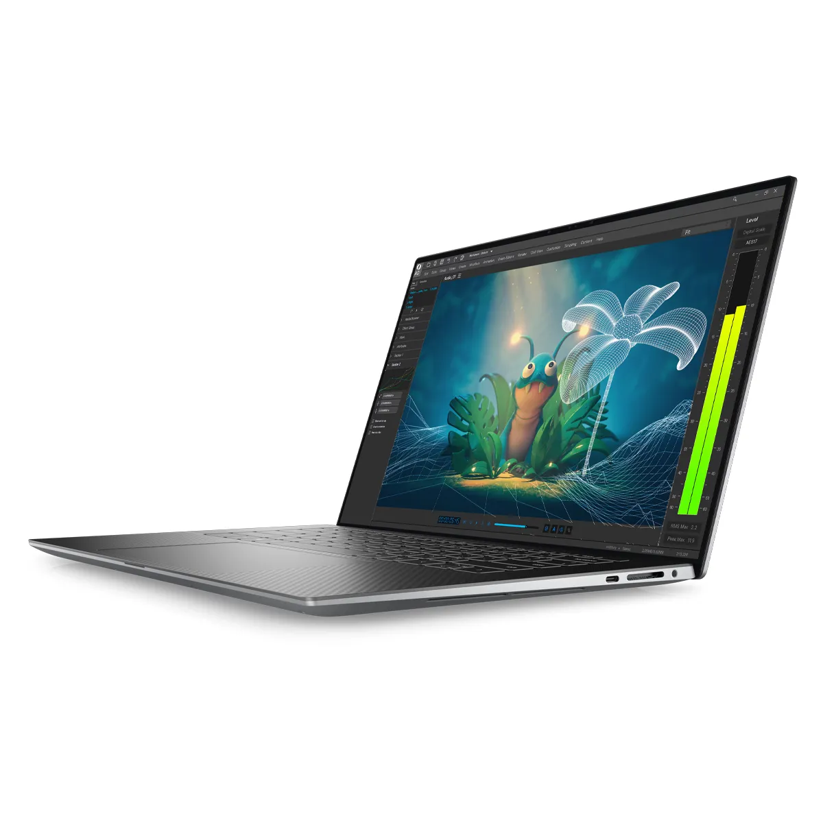 لپ تاپ استوک لمسی گرافیک دار 15.6 اینچی دل مدل Dell Precision 5570 Core i7 12800H 32GB 1TB SSD 8GB 4K