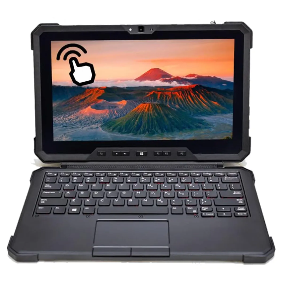 لپ تاپ استوک تبلت شو 11.6 اینچی دل مدل Dell Latitude 7212 Rugged Core i5 7300U 8GB 256SSD