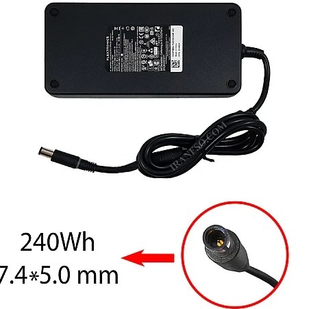 آداپتور لپ تاپ دل مدل Dell Gimo Plus 19.5V 12.3A