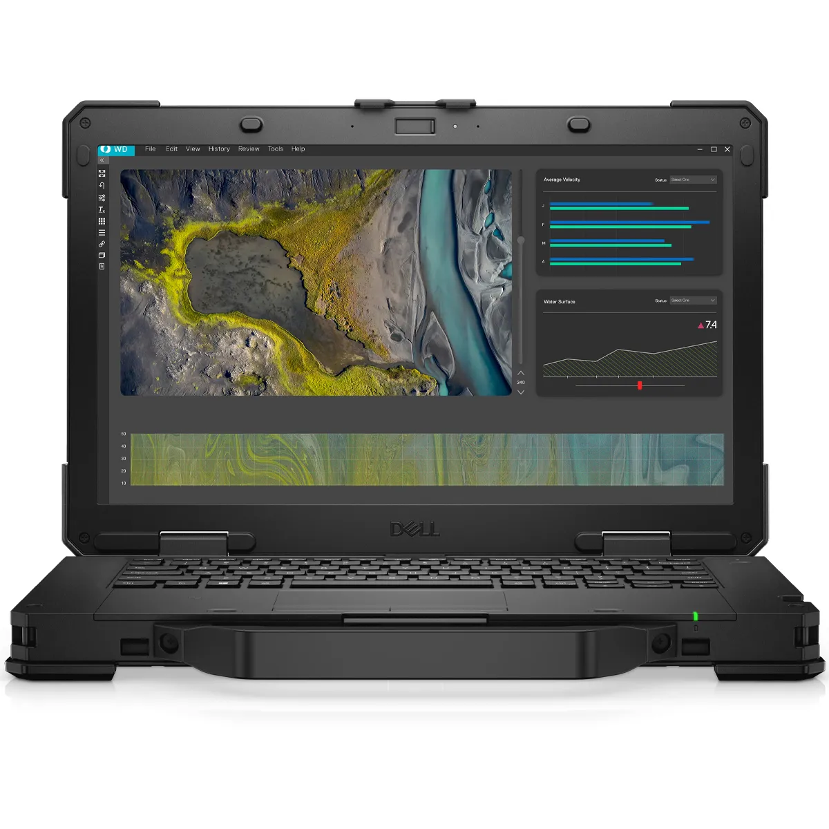 لپ تاپ استوک لمسی 14 اینچی دل مدل Dell Latitude 5430 Rugged Core i5 1145G7 64GB 1TB SSD