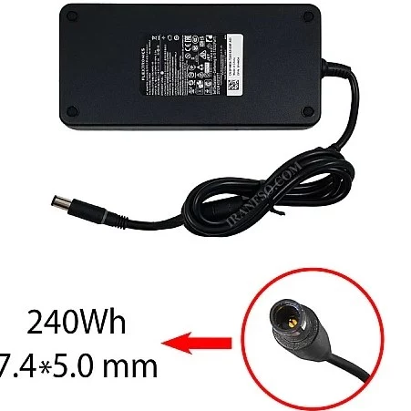 آداپتور لپ تاپ استوک دل مدل Dell Gimo Plus 19.5V 12.3A