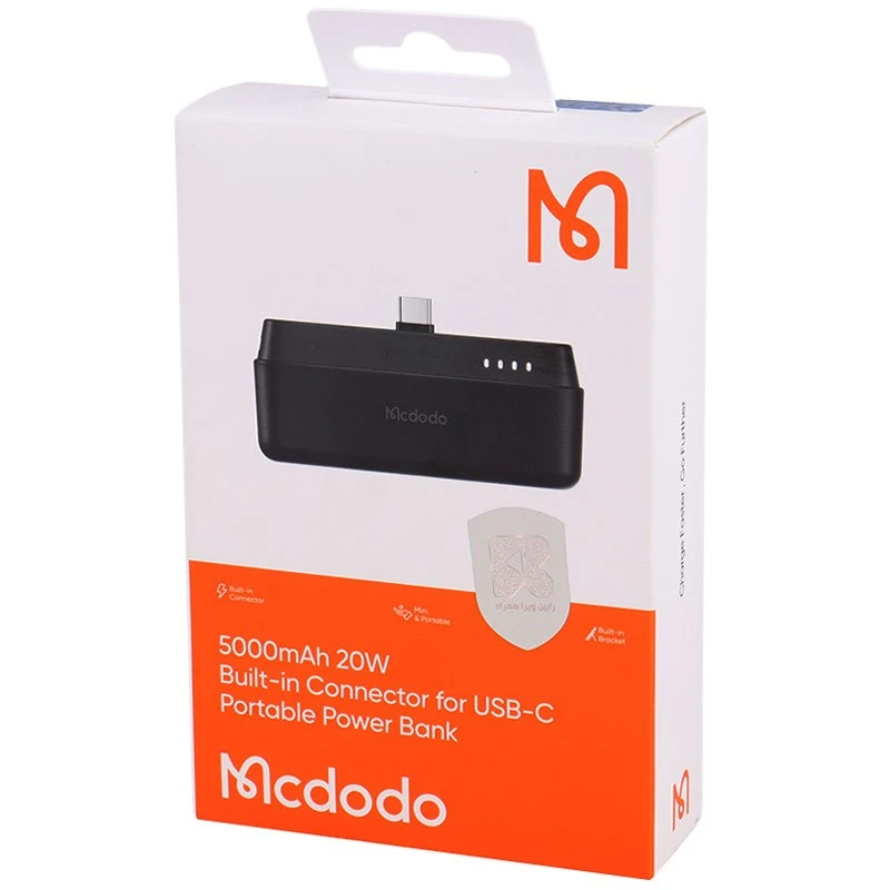 پاوربانک تایپ سی 5000 میلی آمپر ساعت مک دود مدل Mcdodo Mc-630