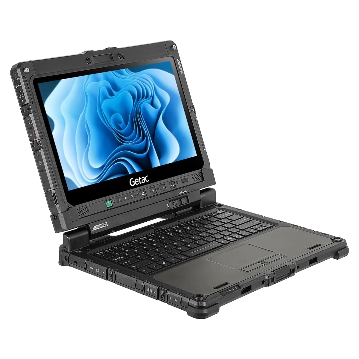 لپ تاپ استوک سیم کارت خور تبلت شو 12.5 اینچی جیتک مدل Getac K120 Rugged Core i5 8250U 16GB 256SSD