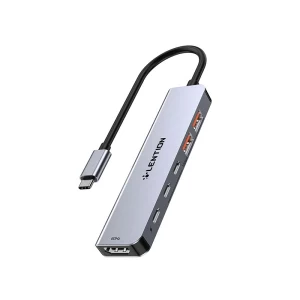 هاب  استوک 6 پورت تایپ سی لنشن مدل LENTION CB-CE37
