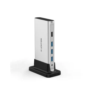 داک استیشن  استوک 10 پورت تایپ سی یونیورسال لنشن مدل LENTION CB-D53s